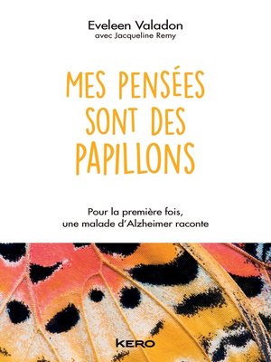 cover image of Mes pensées sont des papillons